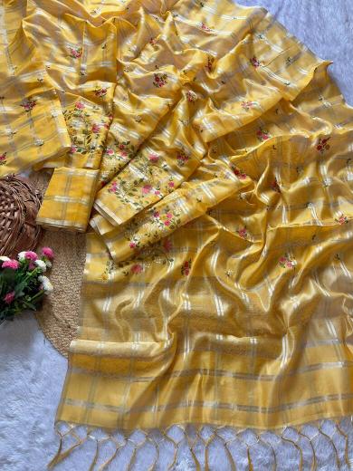 Vastrangan soft tusser silk wholesale designer sarees